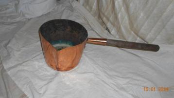 koperen pan beschikbaar voor biedingen