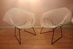 Fauteuil vintage Bertoia diamond Chair knoll années 70, Ophalen, Gebruikt