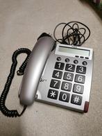Vaste telefoon met grote toetsen slechtzienden bejaarden, Telecommunicatie, Ophalen of Verzenden, Zo goed als nieuw