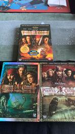 3 DVD’s Pirates of the Caribbean, Gebruikt, Ophalen of Verzenden