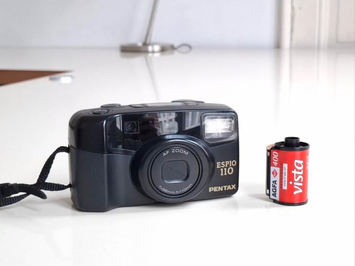 Pentax Espio 110 - Analoge Point & Shoot, Audio, Tv en Foto, Fotocamera's Analoog, Zo goed als nieuw, Pentax, Ophalen of Verzenden