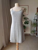 Grijze casual jurk met bandjes, Kleding | Dames, Ophalen of Verzenden, Zo goed als nieuw, Maat 36 (S), Grijs