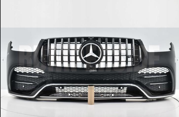 Bumper MERCEDES GLE W167 167 53AMG 2019- Voorbumper 03744, Auto-onderdelen, Carrosserie, Bumper, Voor, Gebruikt, 6 maanden garantie