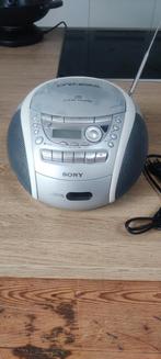 Sony radio cd cassette speler, Audio, Tv en Foto, Ophalen, Zo goed als nieuw, Radio