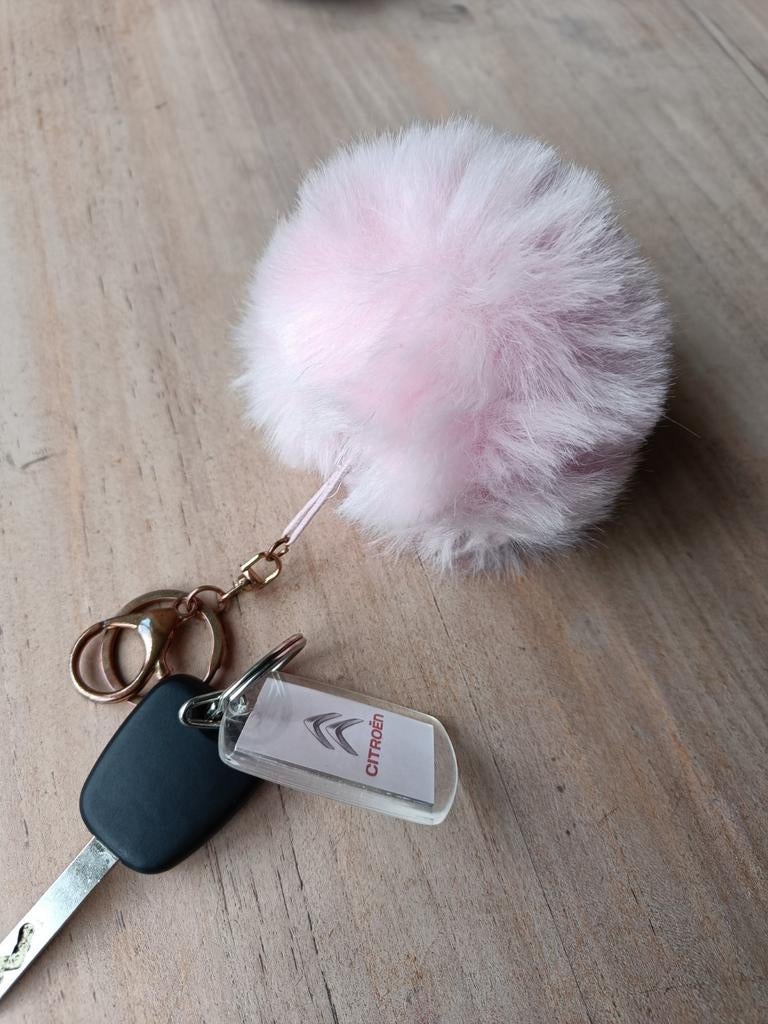 Pluche sleutelhanger 6 cm, Ophalen of Verzenden, Zo goed als nieuw
