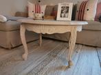 Table basse style Louis XV, chêne massif, relookee shabby, Huis en Inrichting, Tafels | Salontafels, Ophalen, Zo goed als nieuw