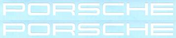 Porsche sticker set #11 beschikbaar voor biedingen