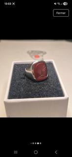 Chevalière intailler argent 925, Enlèvement ou Envoi, Argent, Argent