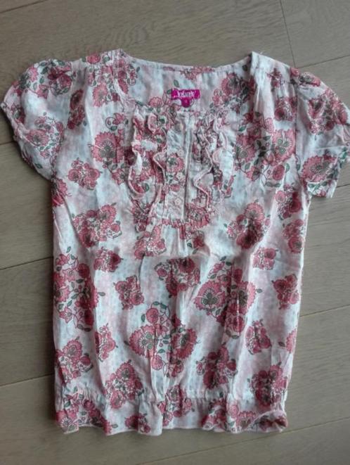 Blousje meisje merk I'Kids - maat 10 jaar, Kinderen en Baby's, Kinderkleding | Maat 140, Zo goed als nieuw, Meisje, Overhemd of Blouse
