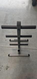 Rek/steun voor gewichtschjven, Sport en Fitness, Fitnessmaterialen, Ophalen, Nieuw, Halterschijven