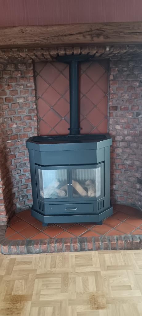 Gaskachel- wellstraler 12, 28 KW, Huis en Inrichting, Kachels, Zo goed als nieuw, Vrijstaand, Gaskachel, Gas, Ophalen