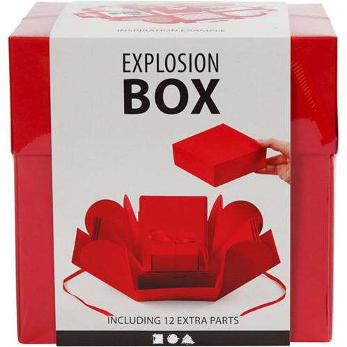 Basis cadeau verrassings box rood 12cm valentijn bruiloft, Hobby en Vrije tijd, Overige Hobby en Vrije tijd, Verzenden