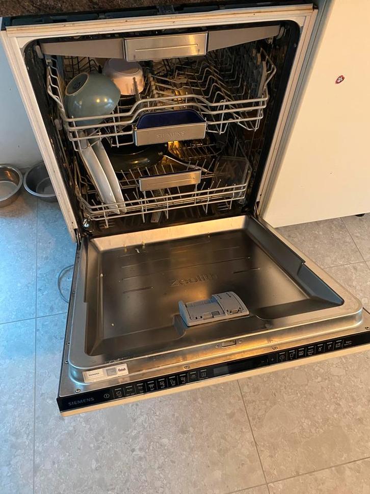 Siemens afwasmachine SN678X36TE, Elektronische apparatuur, Vaatwasmachines, Gebruikt, Inbouw, Minder dan 10 liter, Ophalen