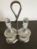 Inox stel voor olie en azijn, Antiek en Kunst, Ophalen