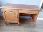 Eiken bureau, Huis en Inrichting, Bureaus, Ophalen, Zo goed als nieuw, Bureau