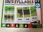 Jeu éducatif neuf Fanta syllabes, Ophalen, Nieuw, Taal en Lezen