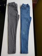Lot de 2 jeggings en jean pour fille taille 146/152, Fille, Tex, Utilisé, Enlèvement ou Envoi