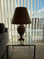 Hoektafel + lamp, Huis en Inrichting, Ophalen, 50 tot 100 cm, Vierkant, Modern/tijdloos