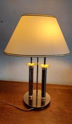 Lampe de table Bouilotte massive vintage 1980, Enlèvement ou Envoi, Comme neuf, 50 à 75 cm