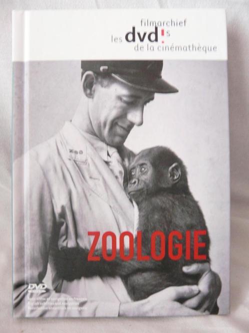 Zoologie boek + DVD Zoologie 140 min filmarchief NL/FR, Cd's en Dvd's, Dvd's | Nederlandstalig, Zo goed als nieuw, Documentaire