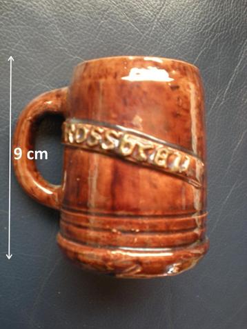 ROSSBRAU kleine mok, Verzamelen, Biermerken, Ophalen of Verzenden, Gebruikt, Pul(len)