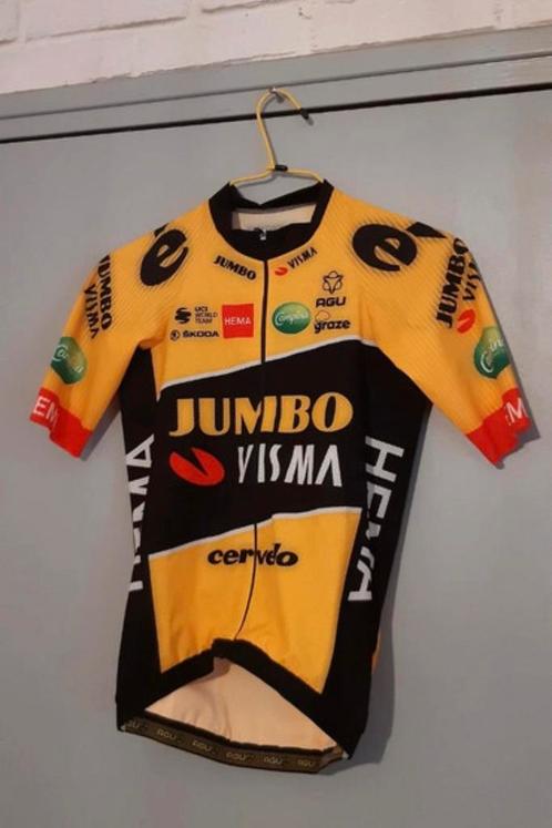 Jumbo Visma 2022 worn by David Dekker Netherlands shirt, Sports & Fitness, Cyclisme, Comme neuf, Vêtements