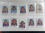 Panini Beerschot 1977 - 10 stickers incl. Embleem, Ophalen of Verzenden, Zo goed als nieuw, Poster, Plaatje of Sticker