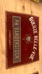 Zeer mooi zeldzaam bord gueuze belle vue, Ophalen, Zo goed als nieuw