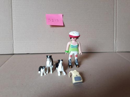 Playmobil Border Collie hond familie - 5213, Kinderen en Baby's, Speelgoed | Playmobil, Zo goed als nieuw, Complete set, Ophalen