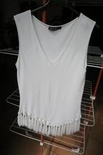 Topje wit met floshes onderaan MarcCain mt 4 (mt 38), Kleding | Dames, Maat 38/40 (M), Wit, Ophalen of Verzenden, Zo goed als nieuw