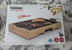 Plancha/Grill Bamboo 2000w  "Tristar PD8786", Ophalen of Verzenden, Nieuw