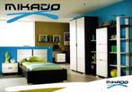 Mikado jeugdslaapkamer, Huis en Inrichting, Slaapkamer | Complete slaapkamers, Eenpersoons, Zo goed als nieuw, Ophalen