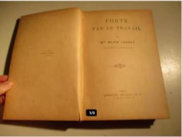Livre ancien - FORTS PAR LE TRAVAIL - Marie Laubot - 1900, Enlèvement ou Envoi