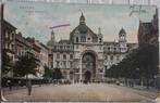 POSTKAART ANTWERPEN +- 1910 STATION / La GARE CENTRAL, Verzenden, Voor 1920, Ongelopen, Antwerpen