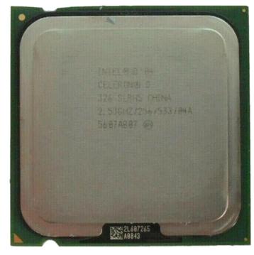 PROCESSEUR inel m c 04 celeron d 326 sl8h5 2.56ghz /256 533, Informatique & Logiciels, Enlèvement ou Envoi, Reconditionné, Inel m c 04 celeron