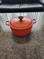 Vintage kookpot Le Creuset (24 cm), Huis en Inrichting, Keuken | Potten en Pannen, Ophalen of Verzenden, Gebruikt