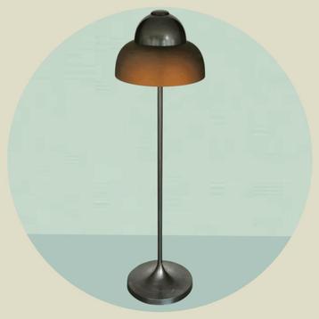 Mid-century modern vloerlamp beschikbaar voor biedingen