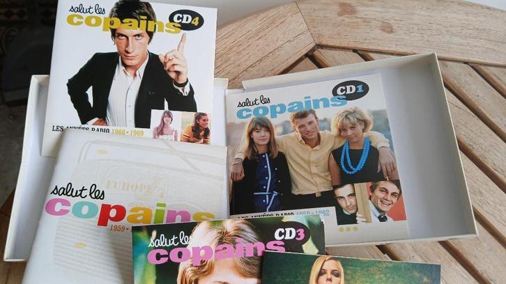 Cd-boxset Hello Friends 1959 a 1969 french, Cd's en Dvd's, Cd's | Verzamelalbums, Zo goed als nieuw, Wereldmuziek, Boxset, Ophalen of Verzenden