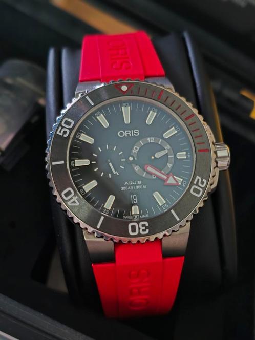 Oris Regulateur ' Der Mastertaucher ' nieuwstaat, Handtassen en Accessoires, Horloges | Heren, Zo goed als nieuw, Breitling, Ophalen of Verzenden