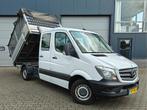 Mercedes-Benz Sprinter 510 Kipper DC 7 Pers. Trekhaak Airco, Auto's, Automaat, Achterwielaandrijving, Gebruikt, Zwart