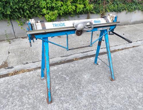 Plooibank dimos triade 1m, Doe-het-zelf en Bouw, Gereedschap | Overige machines, Zo goed als nieuw, Ophalen