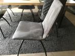 Eetkamer stoelen, Huis en Inrichting, Gebruikt, Grijs, Vijf, Zes of meer stoelen, Ophalen