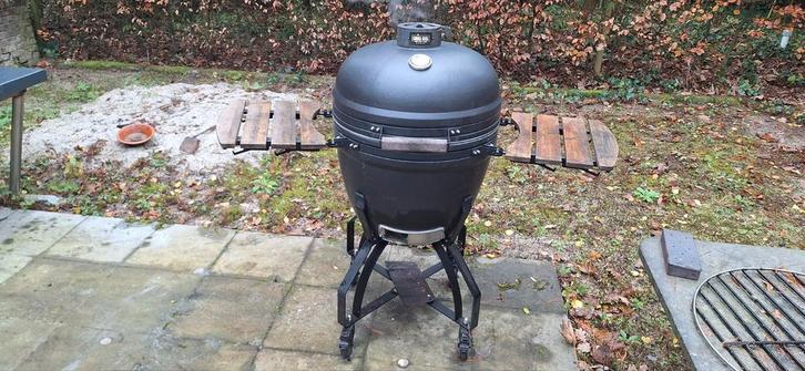 Grill Bill XL Kamado met veel accessoires, Tuin en Terras, Houtskoolbarbecues, Ophalen