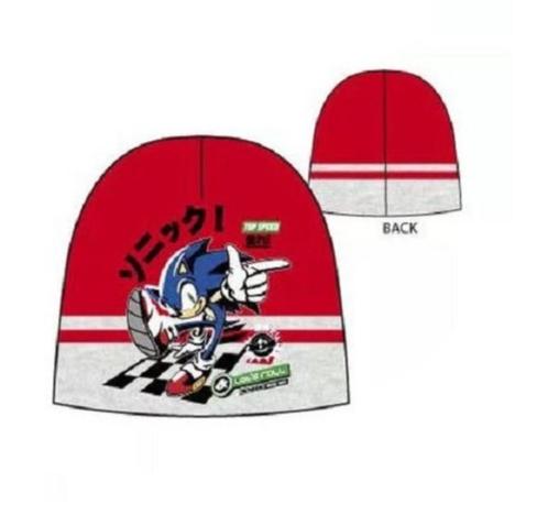Sonic Muts - Rood - Sega, Kinderen en Baby's, Kinderkleding | Mutsen, Sjaals en Handschoenen, Nieuw, Muts, Jongen, Ophalen of Verzenden