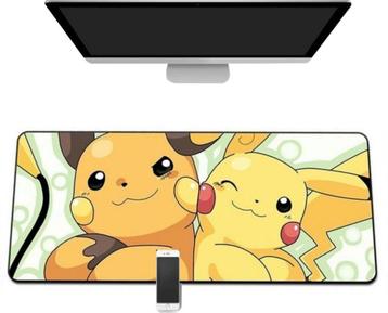 tapis de souris Pikachou 90x40, Informatique & Logiciels, Enlèvement, Gaming tapis de souris, Neuf