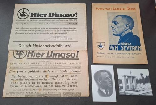 Lotje Joris van Severen en Hier Dinaso! (Collaboratie WO II), Verzamelen, Militaria | Tweede Wereldoorlog, Landmacht, Boek of Tijdschrift