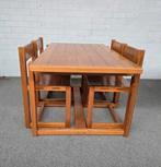 vintage eetset, 1975, Scandinavië, Huis en Inrichting, Complete eetkamers, Ophalen, Gebruikt