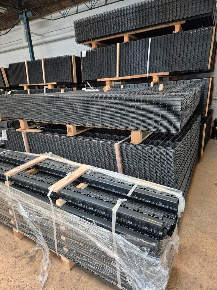 Grillage Rigide RAL 7016 Gris Anthracite/ RAL 6005 Vert, Jardin & Terrasse, Taille-haies