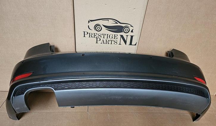 Achterbumper Audi A3 8V S-Line Sedan Cabrio 8V5807511C 6xPDC, Auto-onderdelen, Carrosserie, Bumper, Audi, Achter, Gebruikt, Ophalen of Verzenden