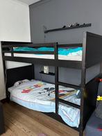 Stapelbed ikea, Huis en Inrichting, Ophalen, Gebruikt, 90 cm, Bruin